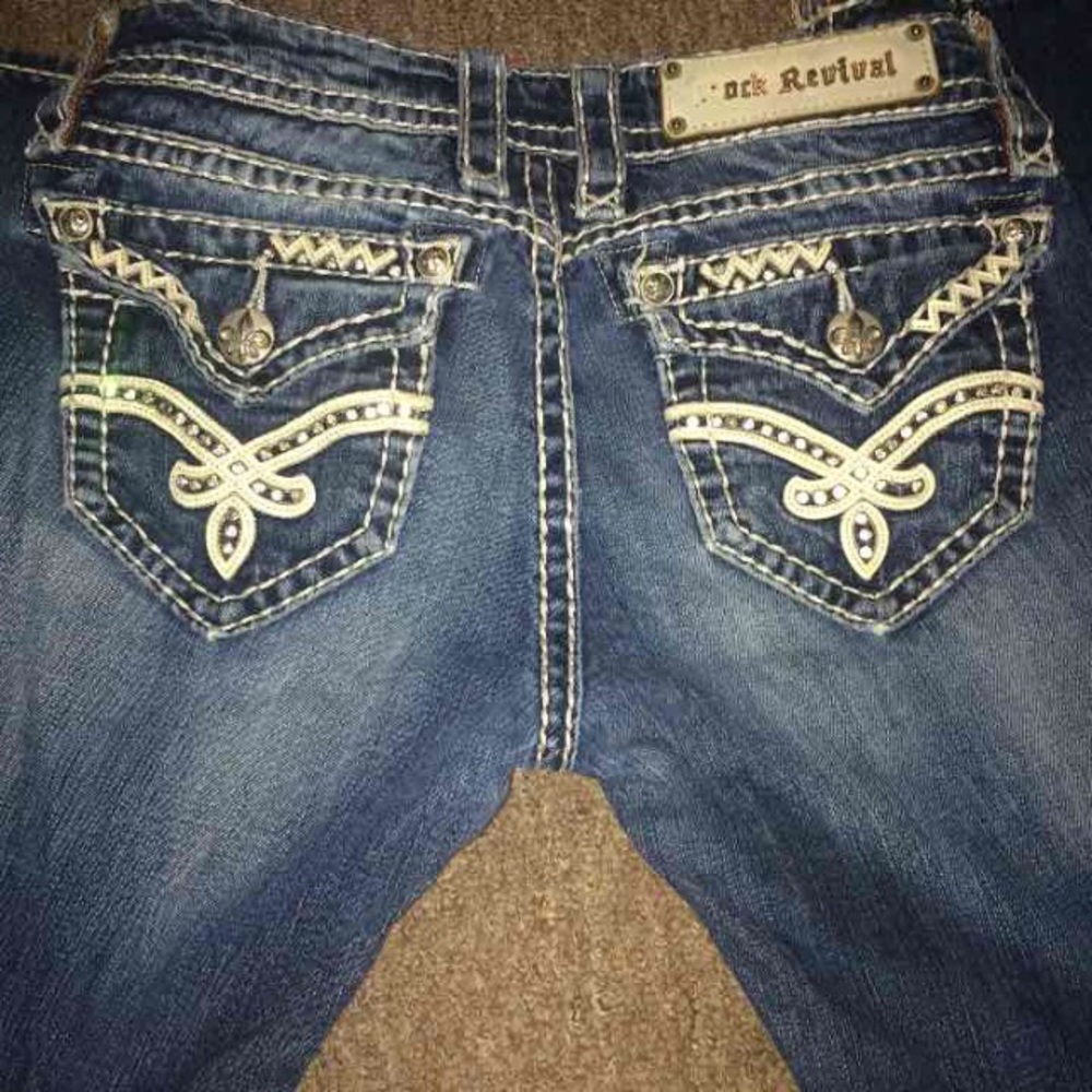Rock revival bootcut jeans