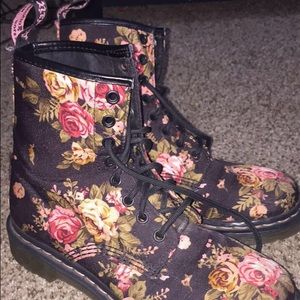 Floral Doc Martens
