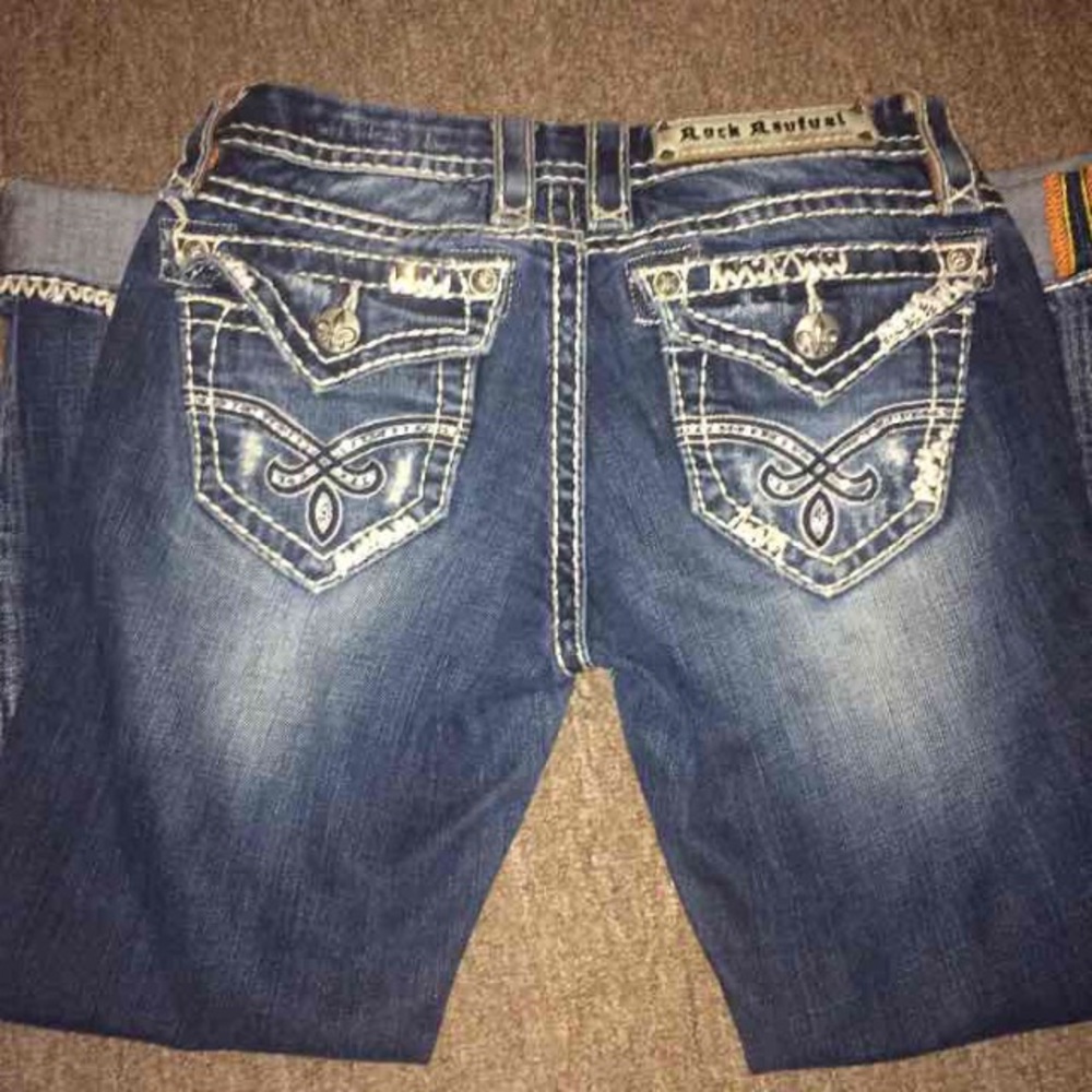 Rock revival capris