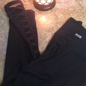 PINK Victoria's Secret Ultimate strappy leggings