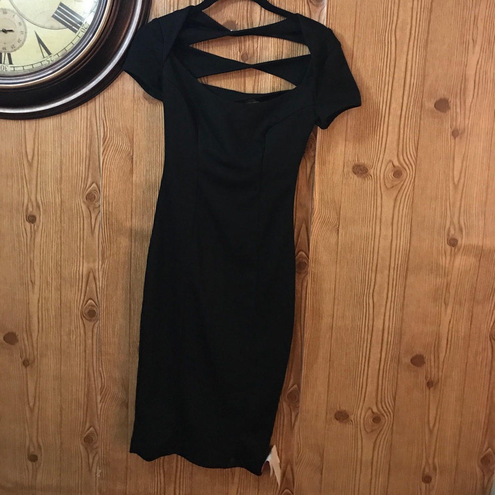 asos black dress