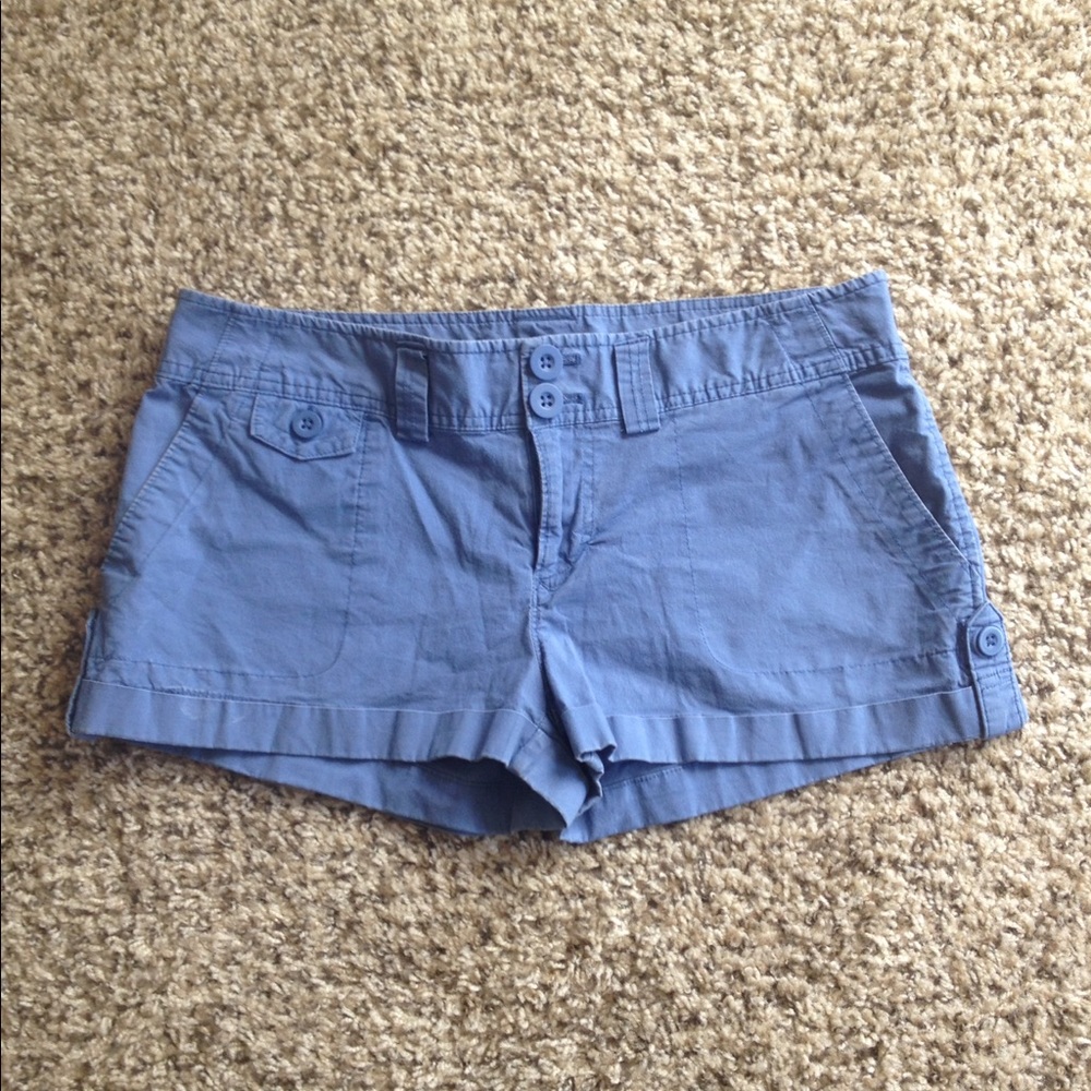 Blue shorts