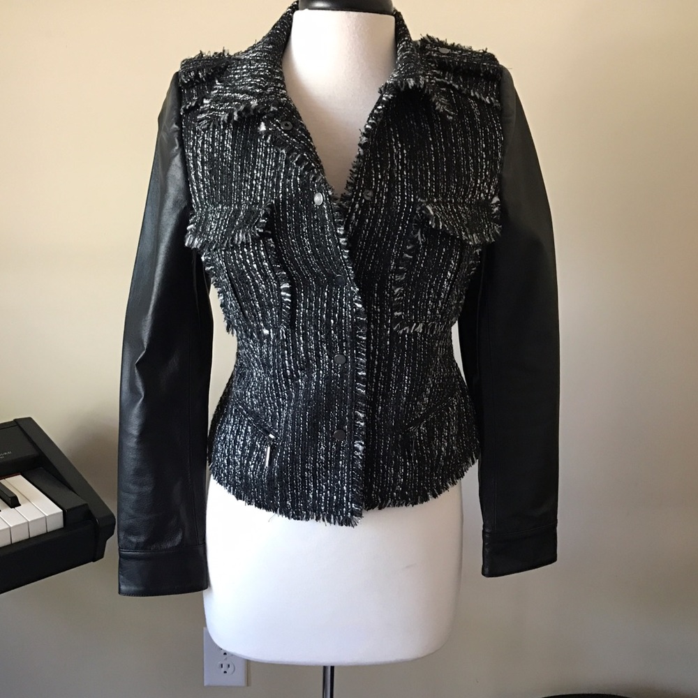 NWOT - Stella Jamie - leather jacket