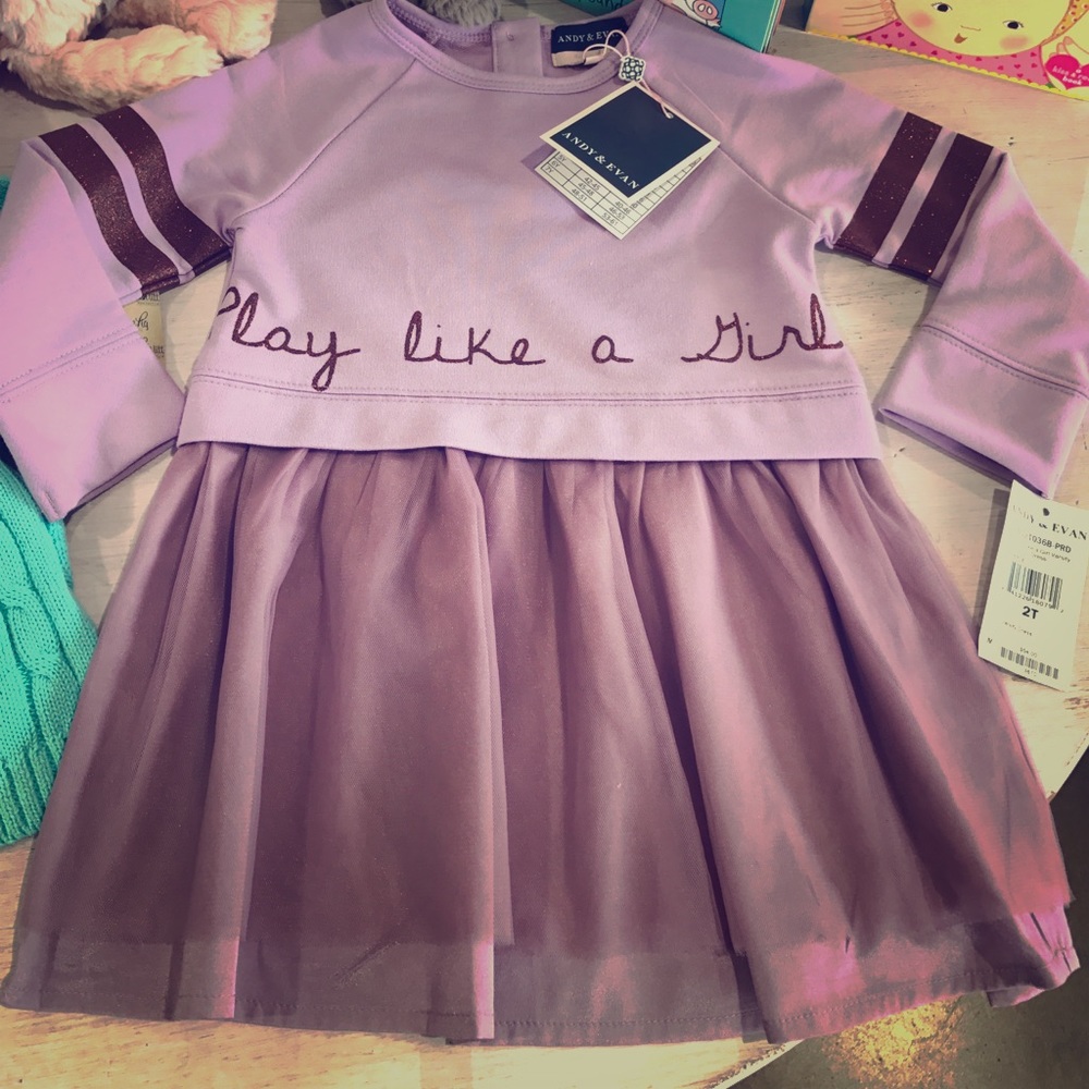 "Play Like A Girl" Varsity Dress