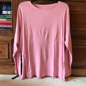 NWT Light Pink Talbots Long Sleeve