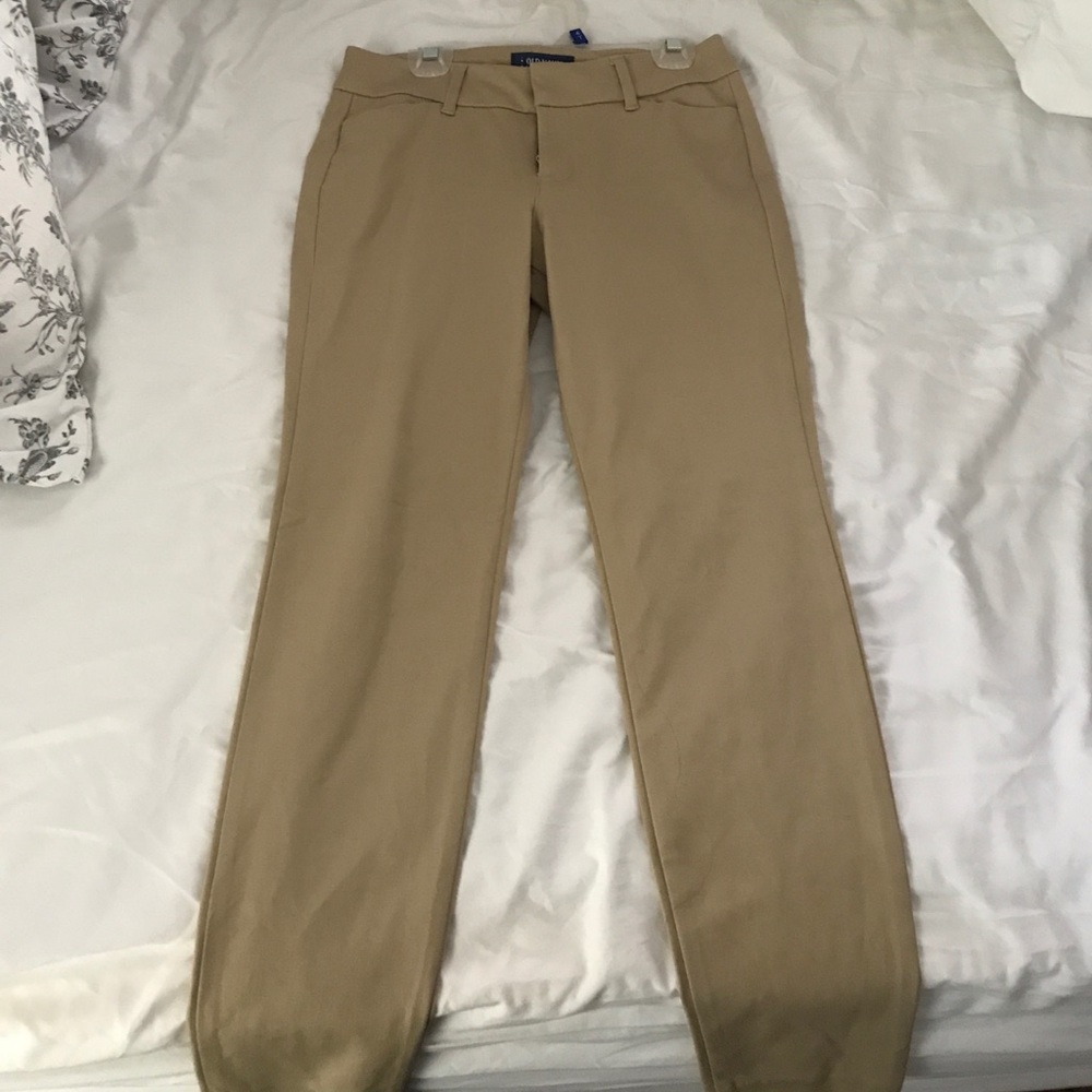 NWOT Tan Pixie Cut Dress Pants