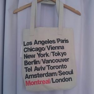 American Apparel Montrel cities tote