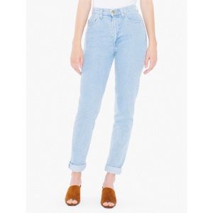 American Apparel High Waist Jeans NWOT