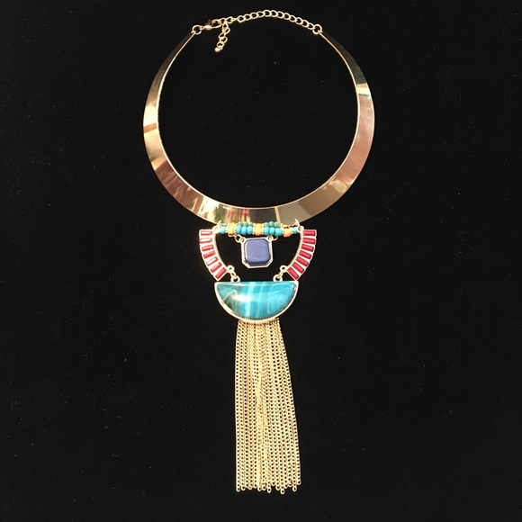 Jewelry - Egyptian inspired STATEMENT NECKLACE FIRM PRICE