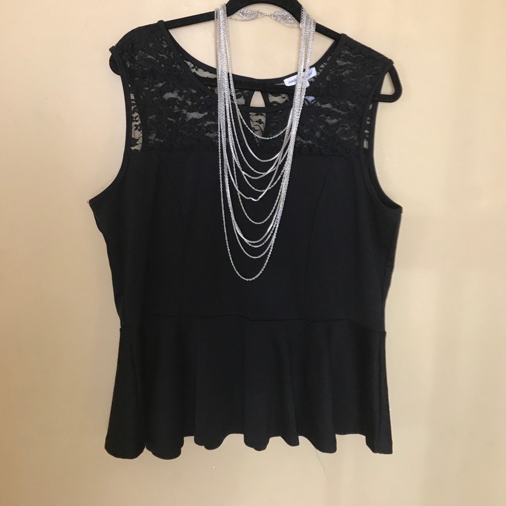 Black Peplum too