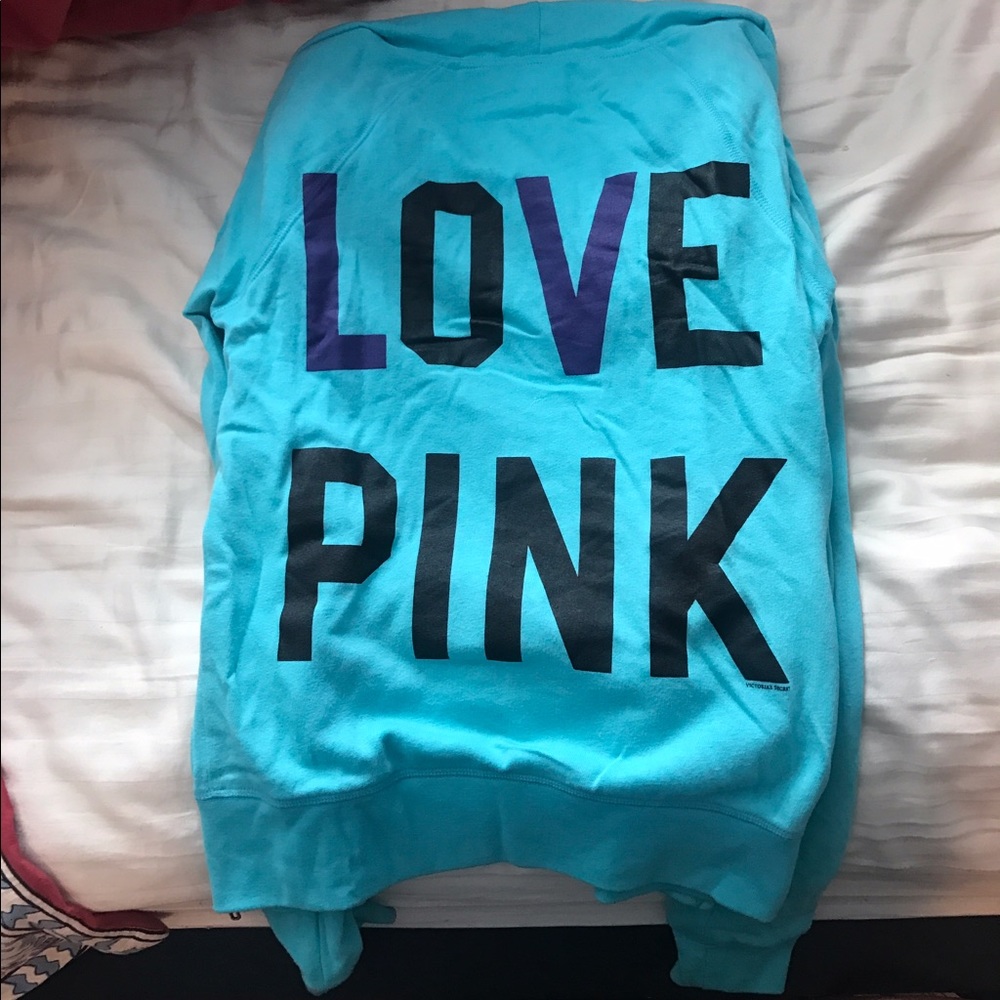 Like new "Love PINK" zip up
