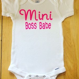 Mini Boss Babe Onesie