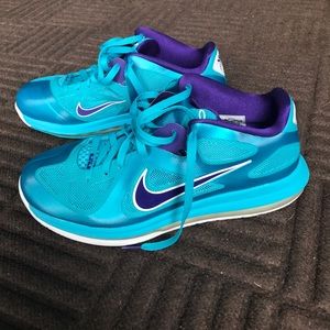 Nike lebron 9 low summit lake hornets