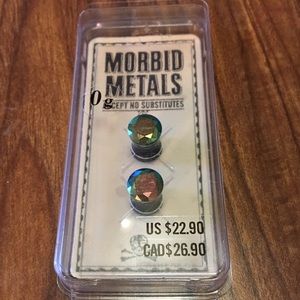 Oil Slick Double Flare Plugs 0G Gauges