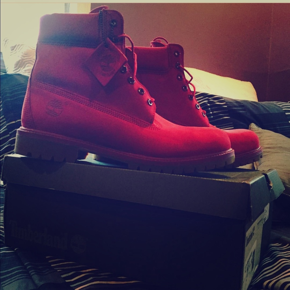 Timberland boots (Red Collection)