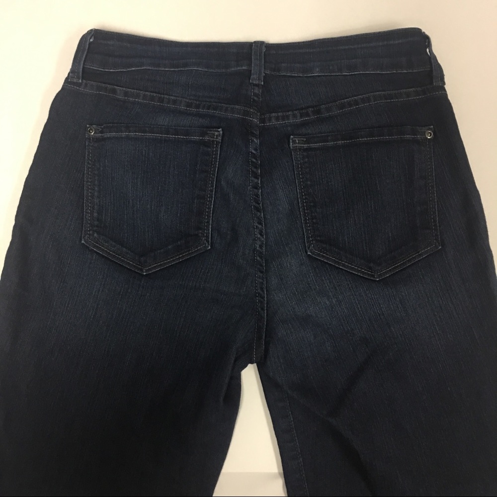 NYDJ Size 6 SLIM ANKLE STRETCH JEANS WOMEN'S DARK