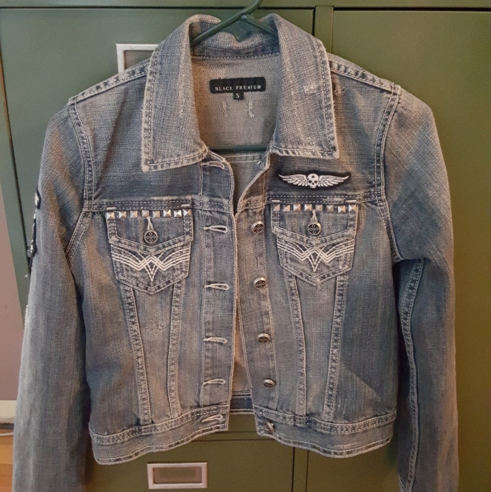 Affliction jean jacket