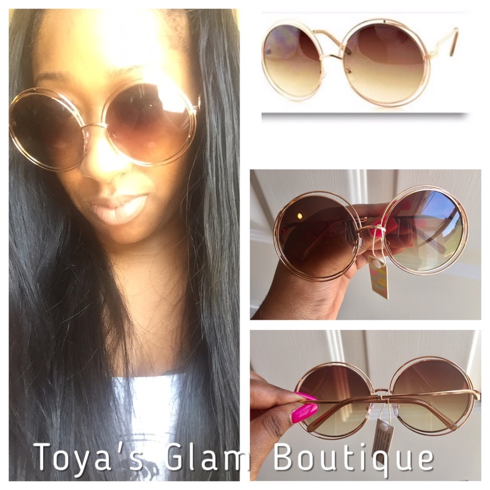👓Circular Fashion Sunglasses 👓 - Picture 5 of 5