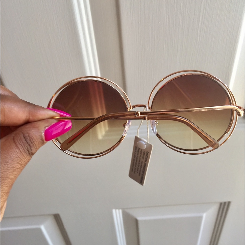 👓Circular Fashion Sunglasses 👓 - Picture 2 of 5