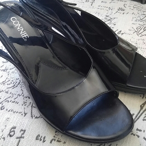 Connie Shoes - {SALE Need Gone!} 👠Black patent heels👠