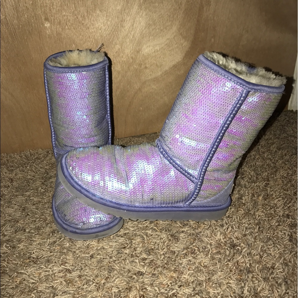 Sequin UGGs 100% authentic