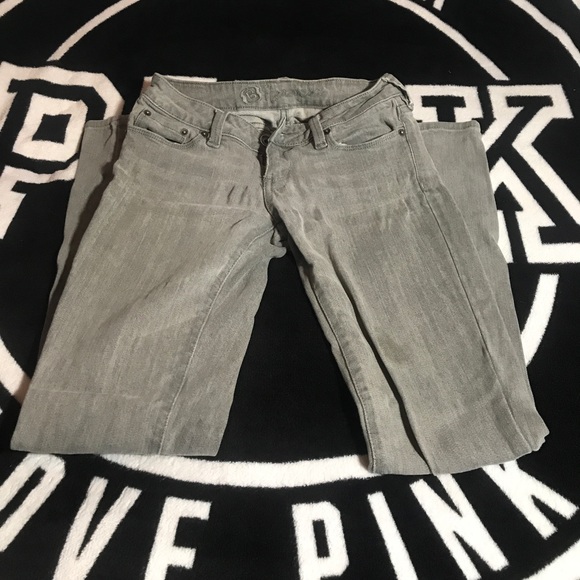 Gray bullhead skinny jeans - Picture 1 of 4