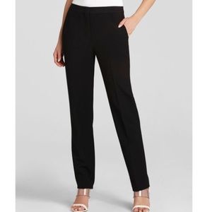 NWT BCBGMAXAZRIA "Shean" Black Trousers Size: 6