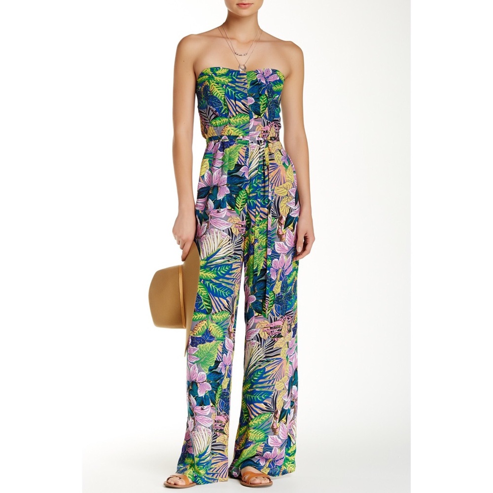 Floral jumpsuit