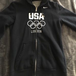 Nike Olympic zip up Hoodie.