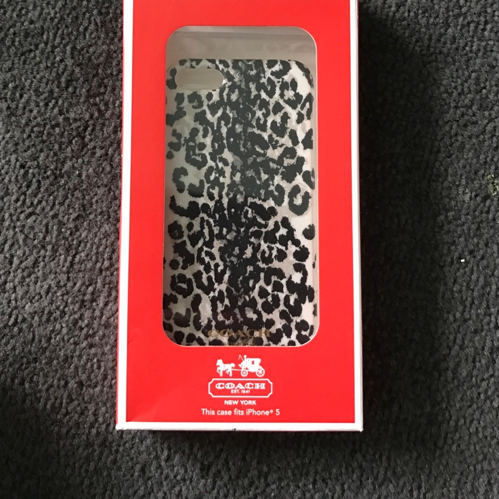 Coach iPhone case