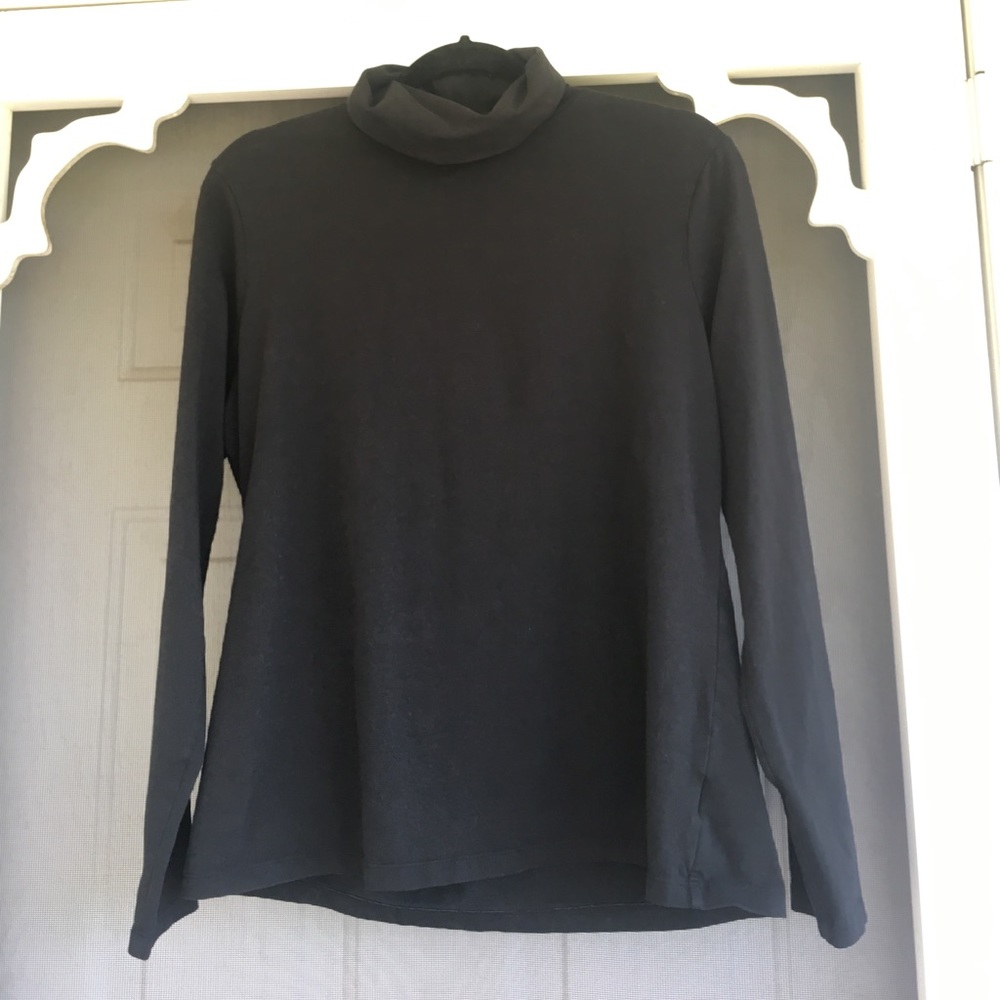 Black Eddie Bauer Turtleneck Shirt