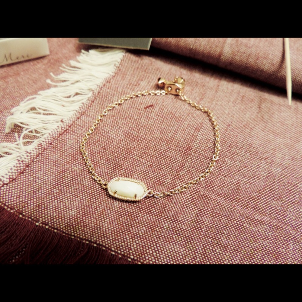 Kendra Scott Elaina Rose Gold Bracelet