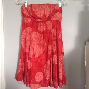 Free People Strapless Summer Dress