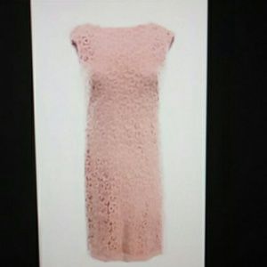 Lauren by Ralph Lauren Pink Lace Dress