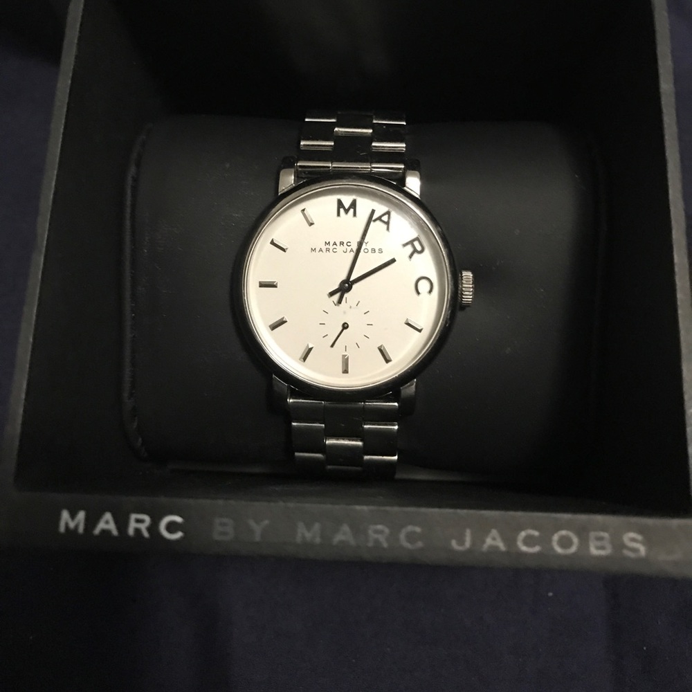 Marc Jacobs Silver Watch