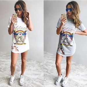 Vintage West Coast Distressed Dress