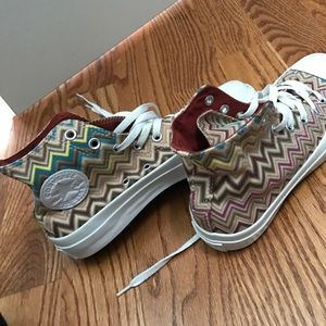 missoni for converse high tops