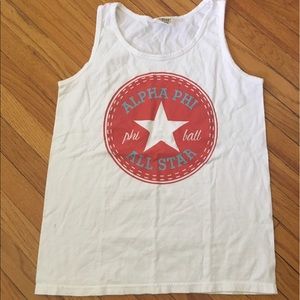 alpha Phi- Phi ball tank