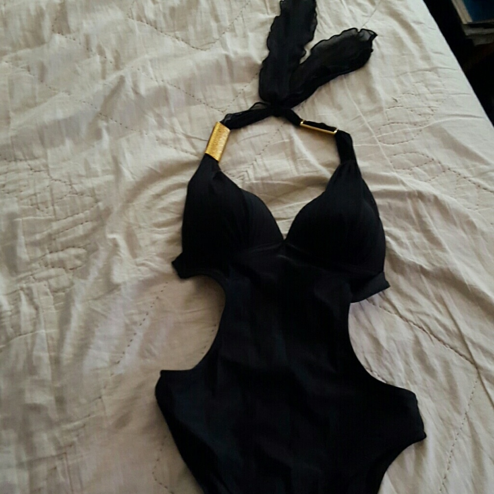 *SOLD*  Black monokini