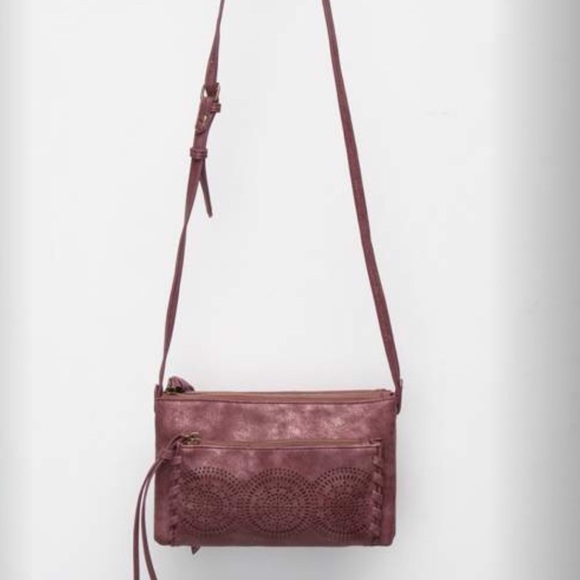 *LAST ONE!* Free People Gemma Crossbody in Wine - Picture 2 of 8