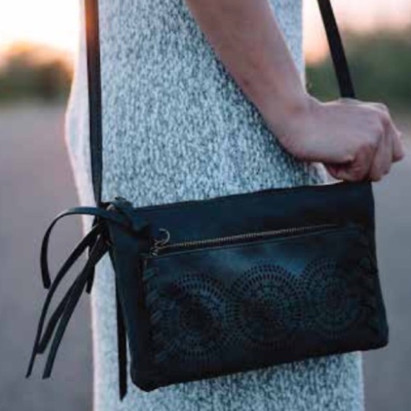 *LAST ONE!* Free People Gemma Crossbody in Wine - Picture 4 of 8
