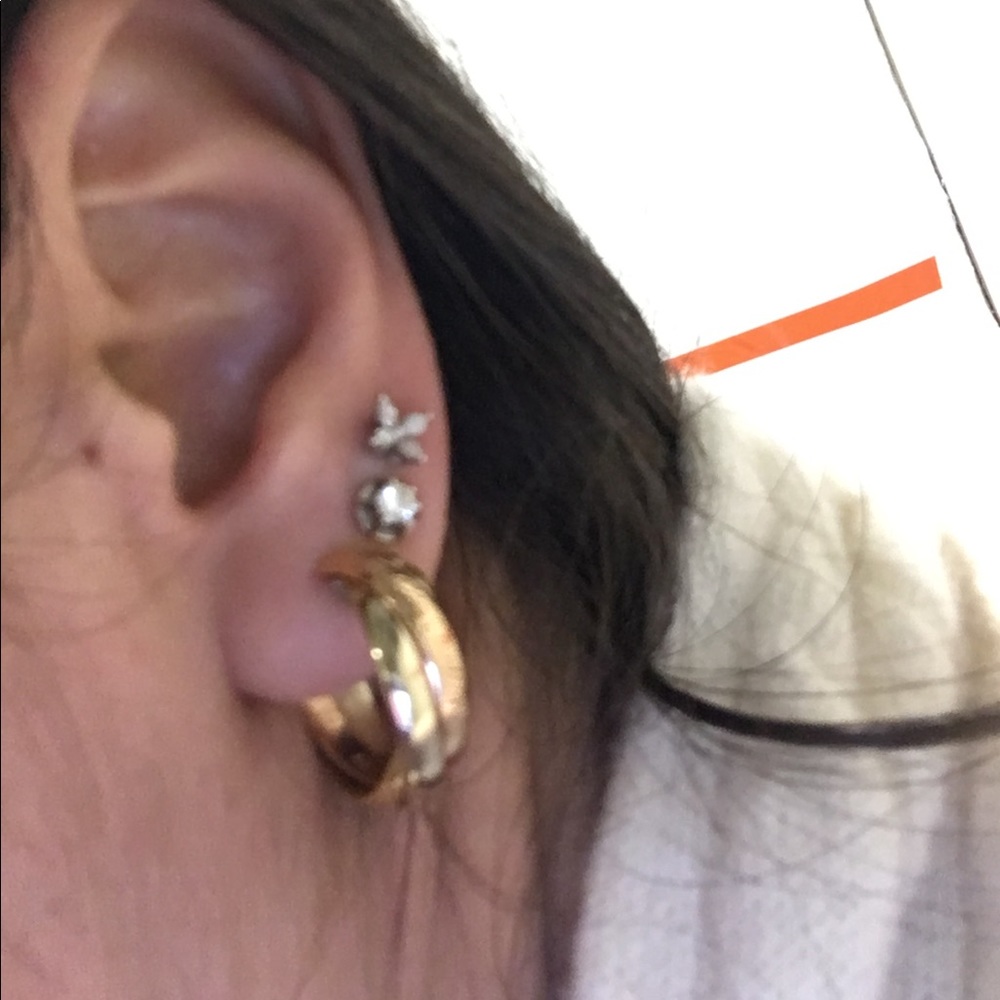 Cartier and Tiffany earrings