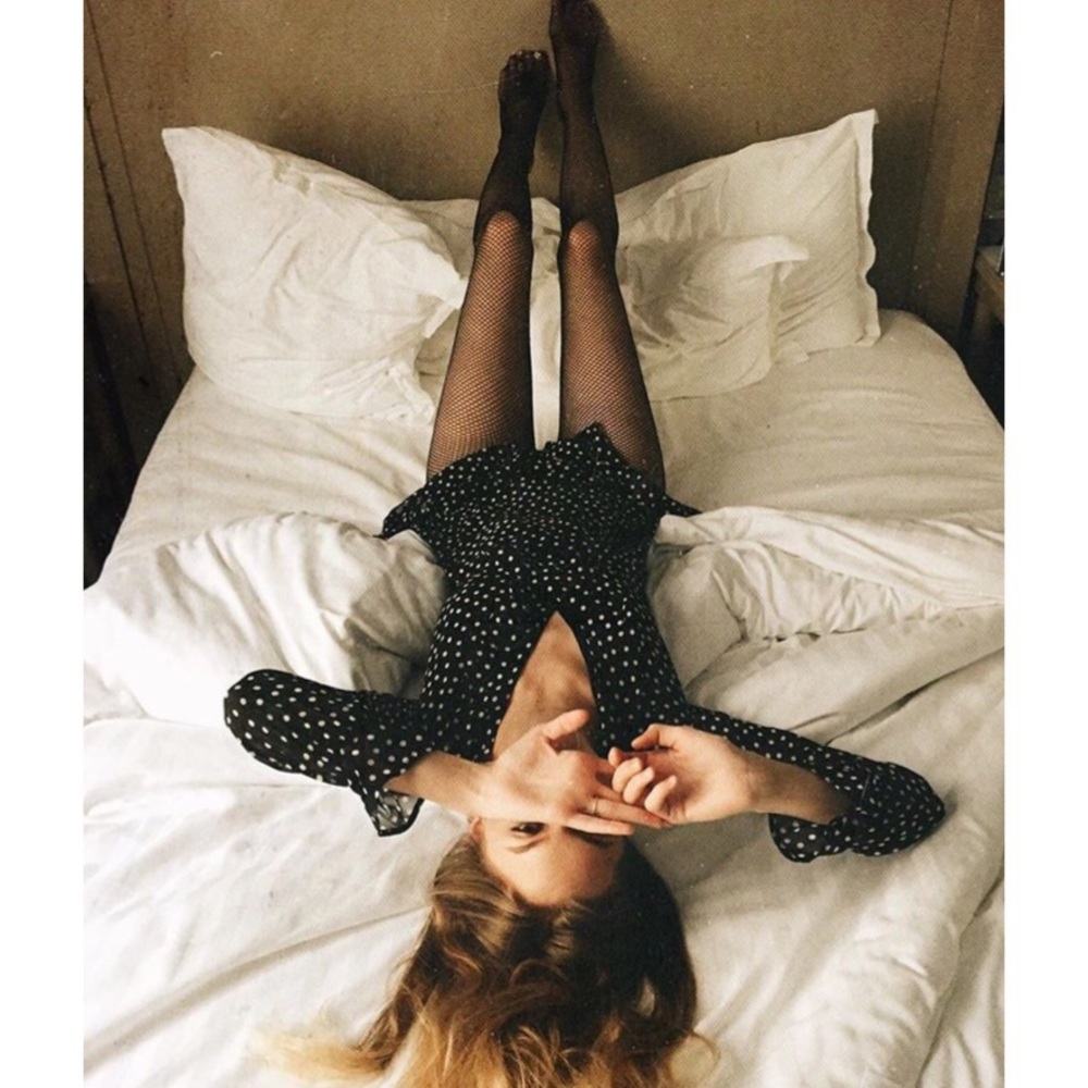 Polka Dot Fit and Flare Dress