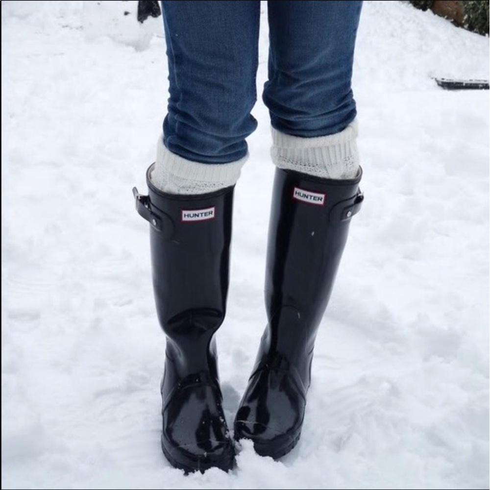Hunter Original High Gloss Tall Wellington Boots