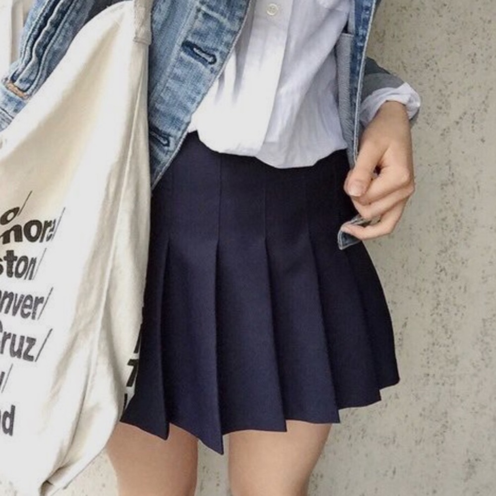 Black AA tennis skirt