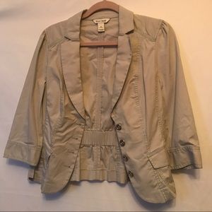 White House Black Market Cute Summer Blazer sz 6