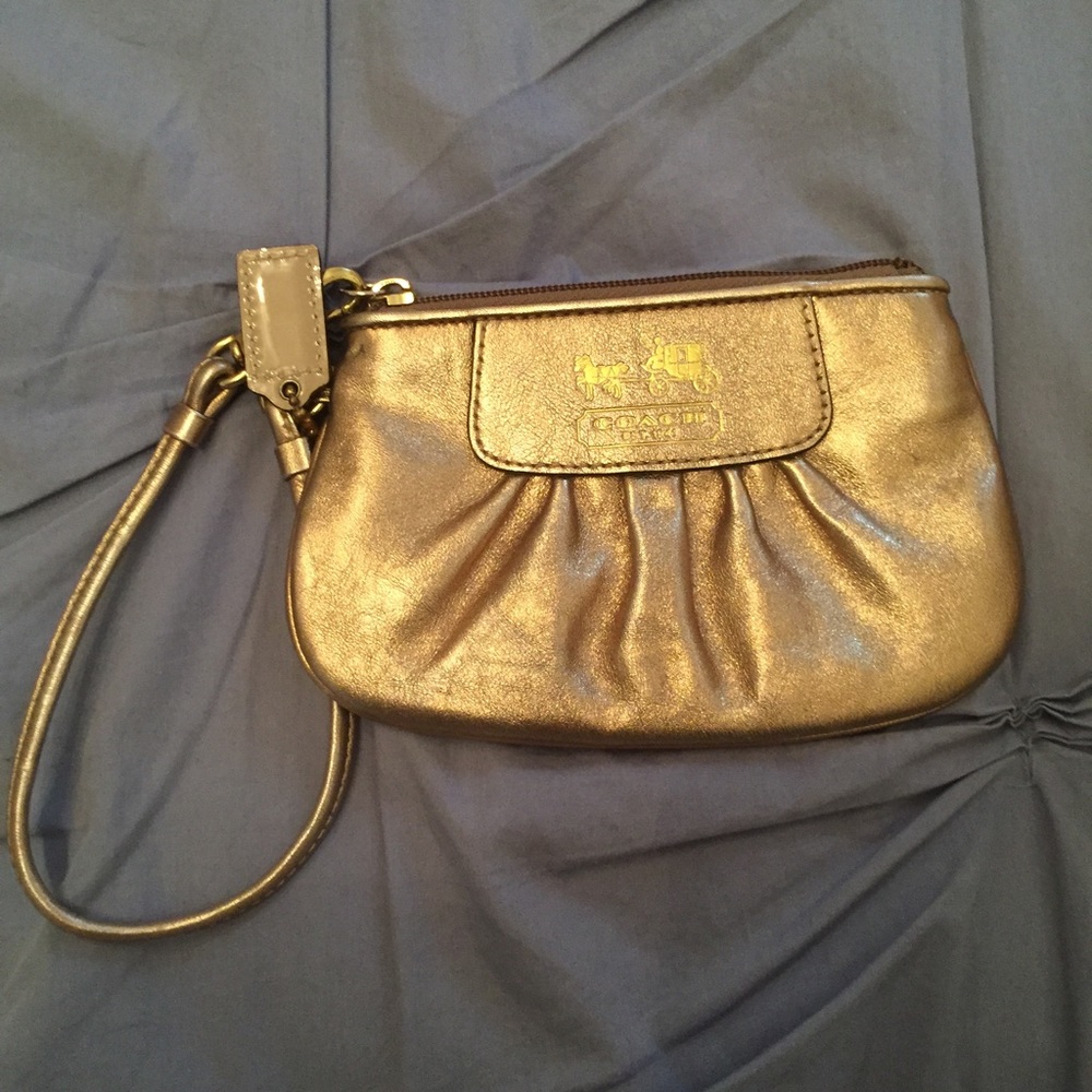 Gold Wristlet