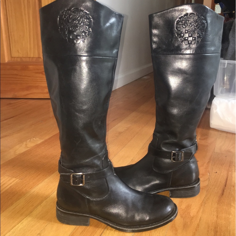 VINCE CAMUTO Leather Ridding boots