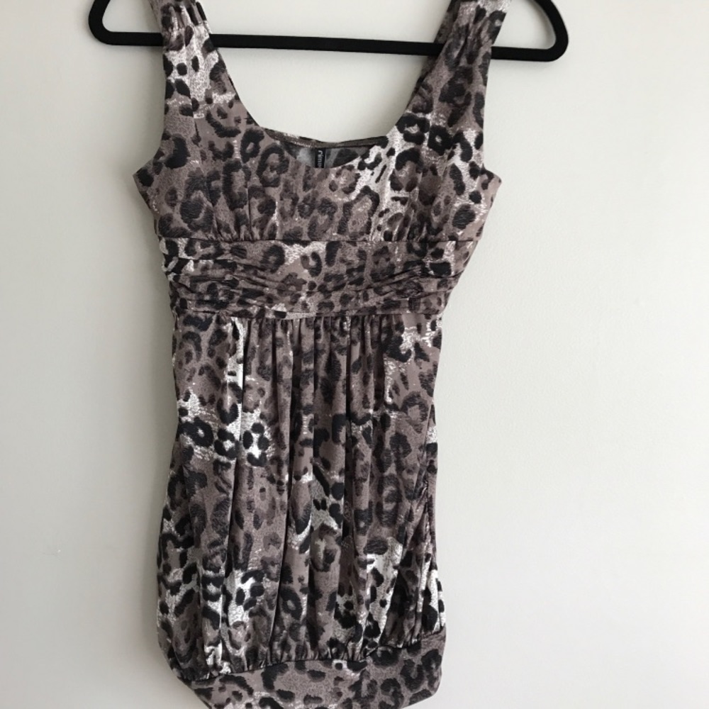 Never worn leopard shirt