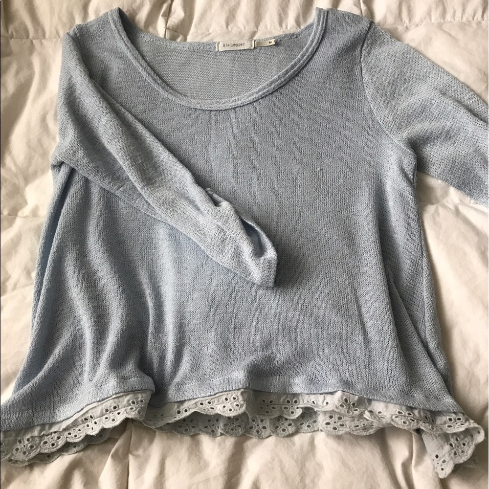 Light Blue Girly Shirt